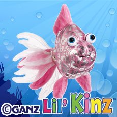 Lil' Kinz Pink Glitter Fish - Lil'Kinz
